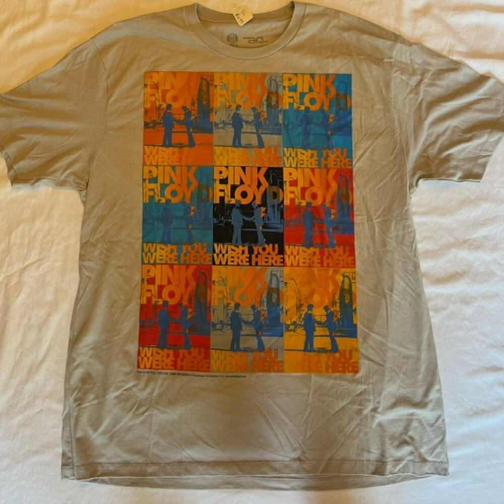 Men's Pink Floyd BD Collections Short Sleeve T-Shirt Size Extra Large (XL)